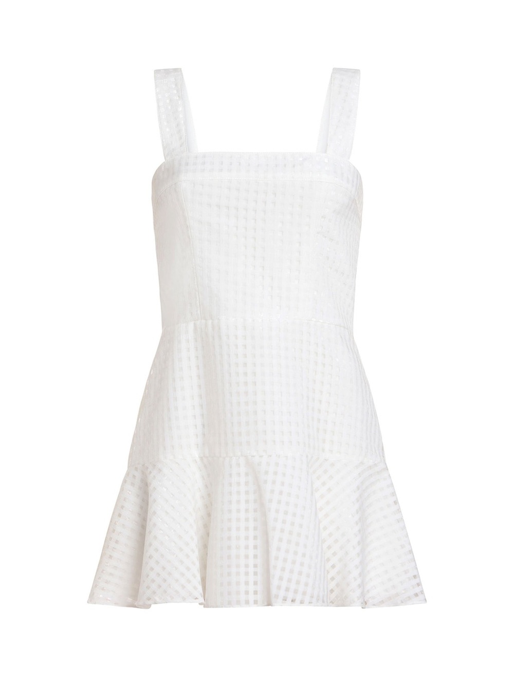 Amanda Uprichard • Annalise square neck organza mini dress - Picture 4 of 4